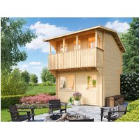26 % Discount! 2-stöckiges Fjordholz Satteldach Gartenhütten Modell 24m² Unkategorisiert online kaufen