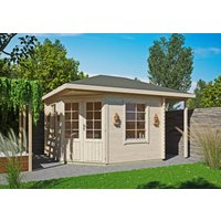 26 % Discount! 5-Eck Gartenhütten Modell Isa 40 C 12m² Unkategorisiert online kaufen