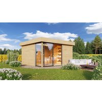 26 % Discount! Fjordholz Gartenhütten Alu Concept 44 P 16m² Unkategorisiert online kaufen