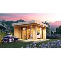 26 % Discount! Fjordholz Gartenhütten Alu Concept Relax 44 D 16m² Unkategorisiert online kaufen