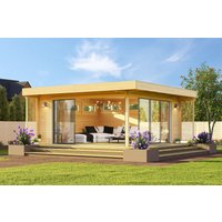 26 % Discount! Fjordholz Gartenhütten Melany Alu 70 24m² Unkategorisiert online kaufen