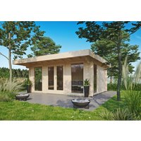26 % Discount! Fjordholz Gartenhütten Modell Greta 44 B 15m² Unkategorisiert online kaufen