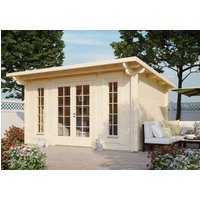 26 % Discount! Fjordholz Gartenhütten Modell Jacob 44 B 12m² Unkategorisiert online kaufen