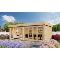 26 % Discount! Fjordholz Gartenhütten Modell Kevin 44 28m² Unkategorisiert online kaufen