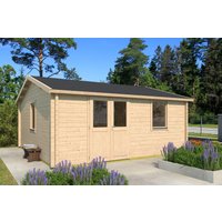 26 % Discount! Fjordholz Gartenhütten Modell Narvic 70 G 24m² Unkategorisiert online kaufen