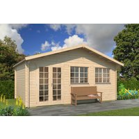 26 % Discount! Fjordholz Gartenhütten Modell Rolf 44 B 24m² Unkategorisiert online kaufen