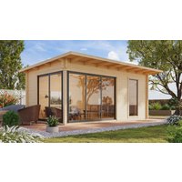 26 % Discount! Fjordholz Gartenhütten Modell Starla 44 F 24m² Unkategorisiert online kaufen