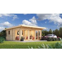 26 % Discount! Fjordholz Gartenhütten Modell Taunus 70 42m² Unkategorisiert online kaufen
