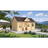 26 % Discount! Fjordholz Gartenhütten Modell Teehaus Bradford 44 20m² Unkategorisiert online kaufen
