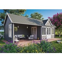 26 % Discount! Fjordholz Gartenhütten Modell Teehaus Westminster 70 32m² Unkategorisiert online kaufen