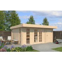26 % Discount! Fjordholz Gartenhütten Modell Theo 44 20m² Unkategorisiert online kaufen