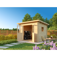 26 % Discount! Fjordholz Pultdach Gartenhütten Modell Ezra 2E 9m² Unkategorisiert online kaufen
