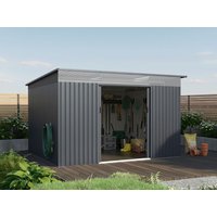 27 % Discount! Metall Gerätehaus Modell Rheinfeld 10,20 m² 12m² Unkategorisiert online kaufen