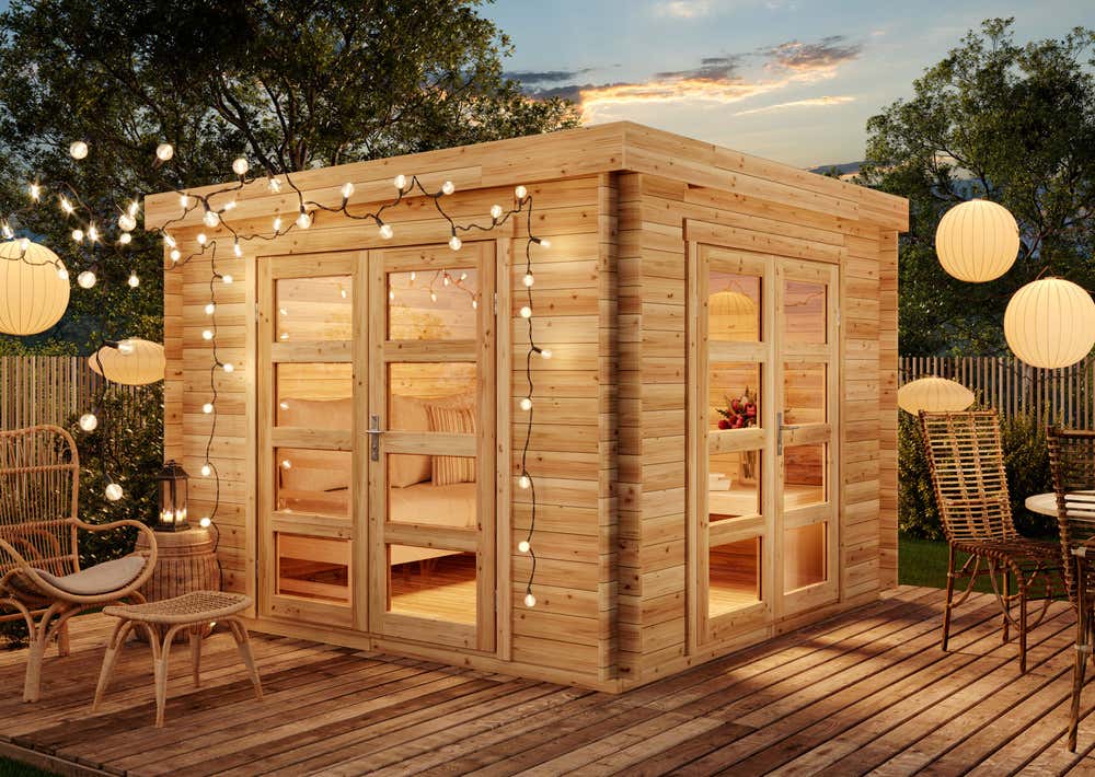 28% reduziert! B-Ware Gartenhaus Paloma Beach - Naturbelassen 9m² Unkategorisiert online kaufen 28% reduziert! B-Ware Gartenhaus Paloma Beach - Naturbelassen 9m² Unkategorisiert online kaufen