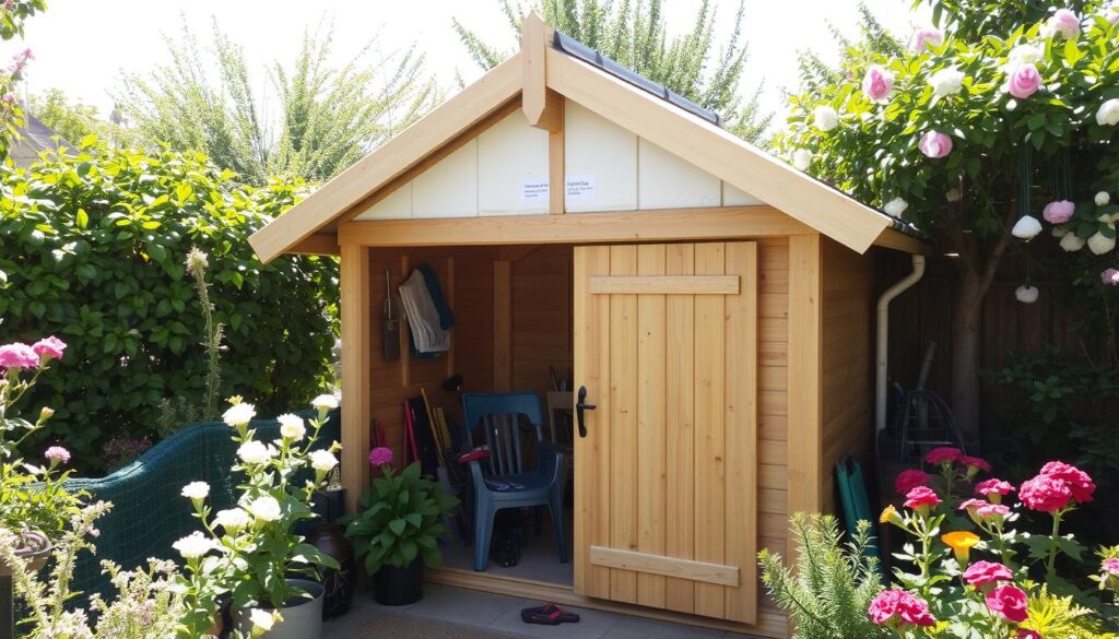 Gartenhäuschen Dach Dämmung Gartenhäuschen Dach Dämmung