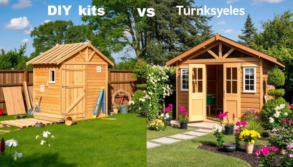 Gartenhütte Bausatz und schlüsselfertige Lösung Gartenhütte Bausatz und schlüsselfertige Lösung