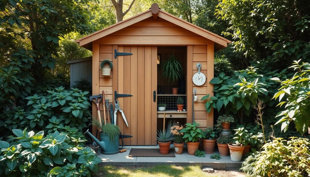 Gartenhütte Wartung und Pflege