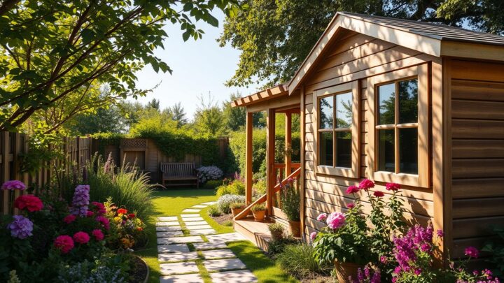 Gartenhütten mit Anbau – Qualität für Ihren Garten