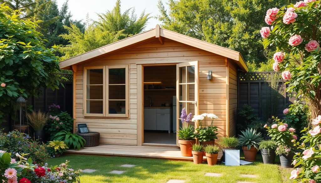 Kostenplanung Gartenhütte