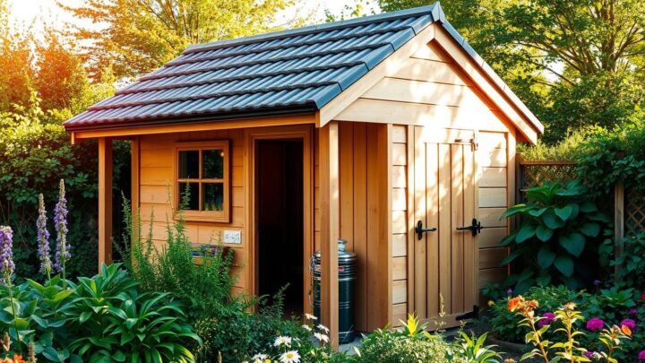 Die günstigste Dacheindeckung für ein Gartenhaus im Vergleich