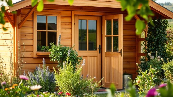 Die richtige Farbbehandlung für Gartenhäuser