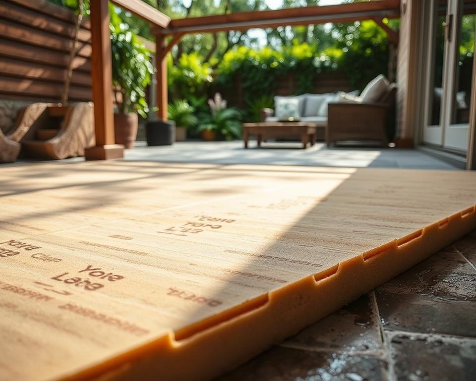 Fehler Bodenisolierung Gartenlounge