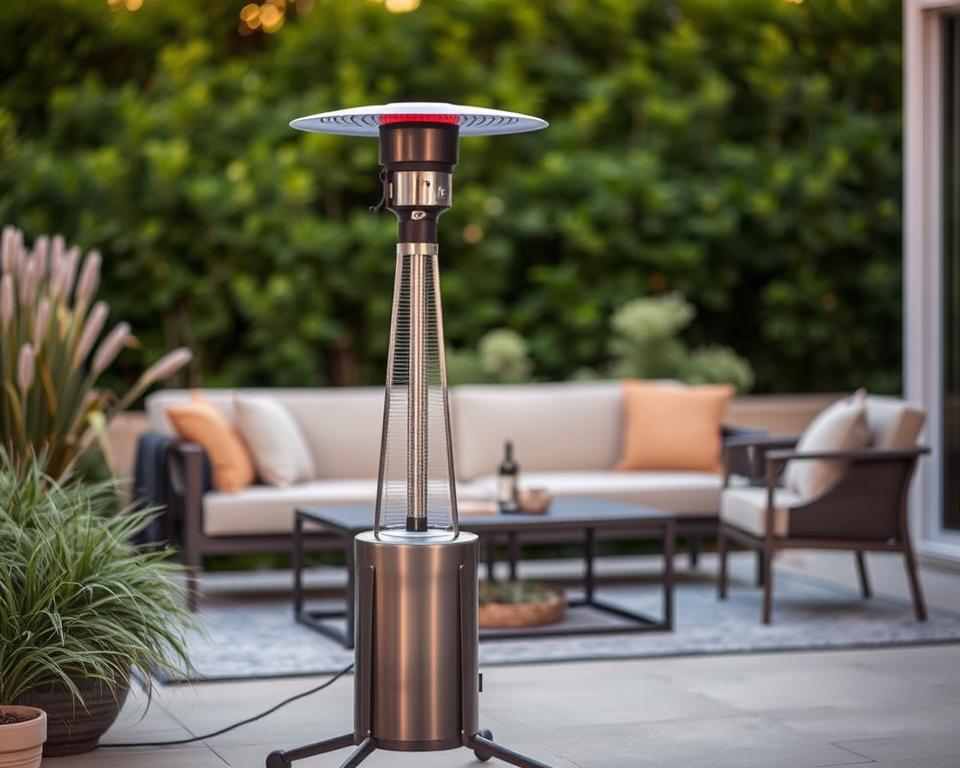 Mobile Gartenheizung für flexible Nutzung