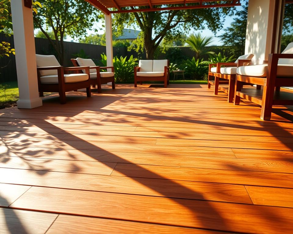 Wartung Gartenlounge Boden Isolierung
