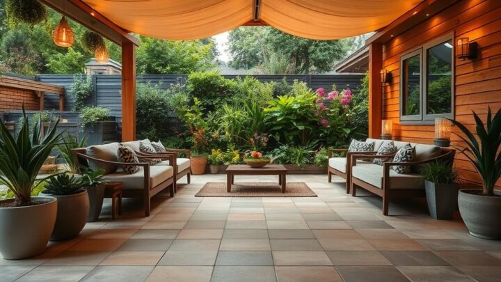 Wie Sie den Boden Ihrer Gartenlounge isolieren können