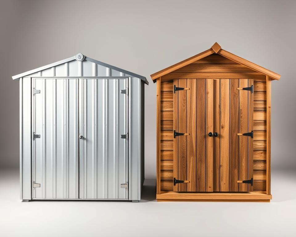 Kosten Gartenhaus Metall Holz