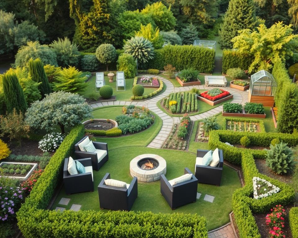 Planung Gartenbereiche