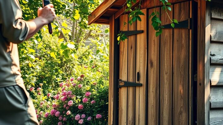 Gartenhütte imprägnieren: So schützen Sie Ihre Holzhütte