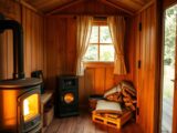 Heizung für die Holz-Gartenhütte – Welche Möglichkeiten gibt es