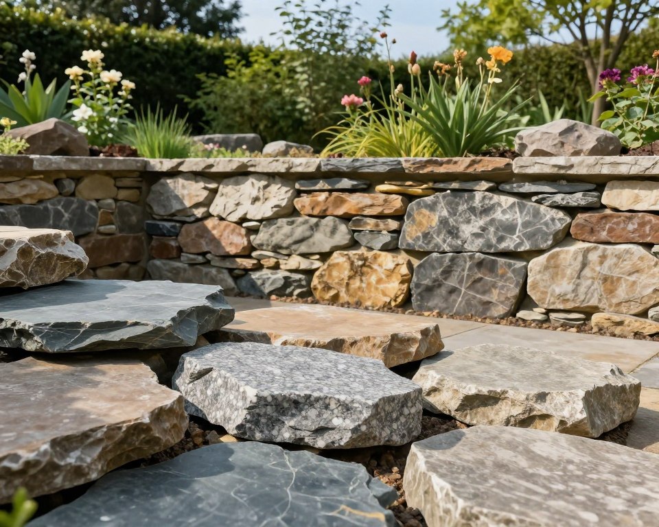 Natursteine für Gartenmauern Natursteine für Gartenmauern