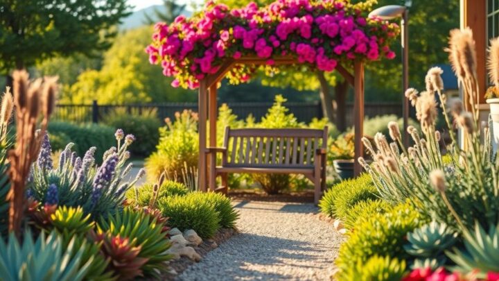 Pflegeleichten Garten gestalten: Tipps & Tricks
