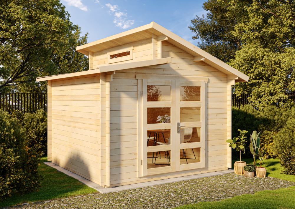 16% reduziert! Gartenhaus Aktiva 16m²