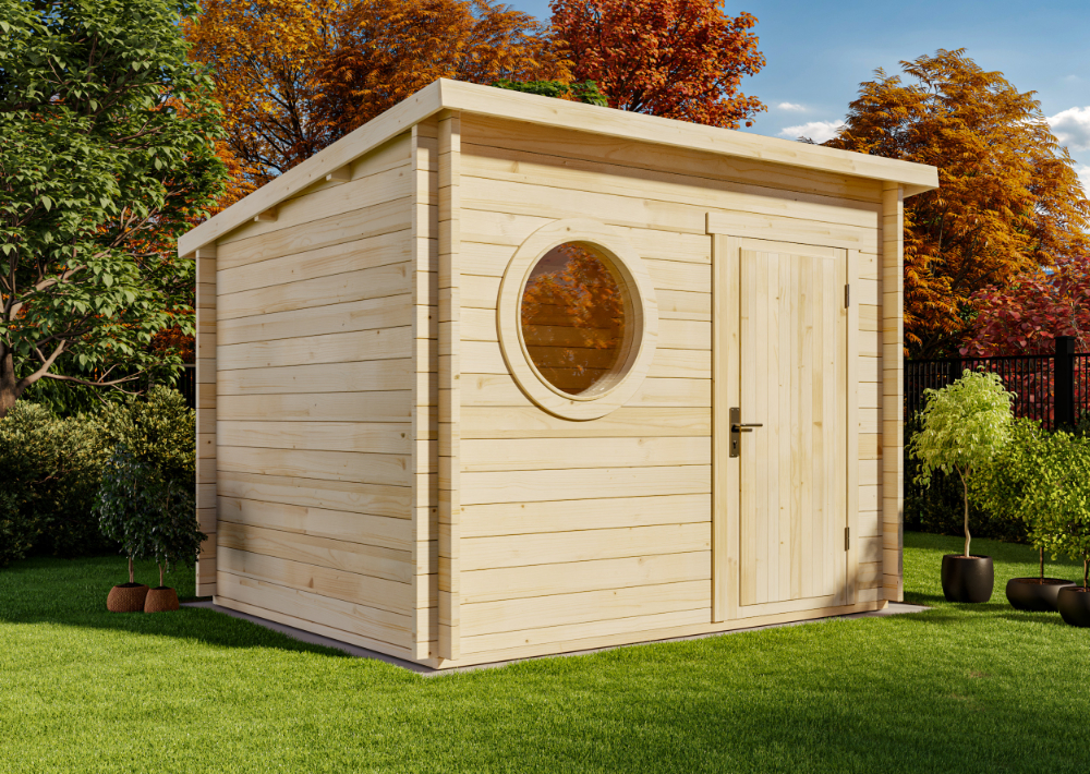 15% reduziert! Gartenhaus Maria-Rondo 44 A 6m²