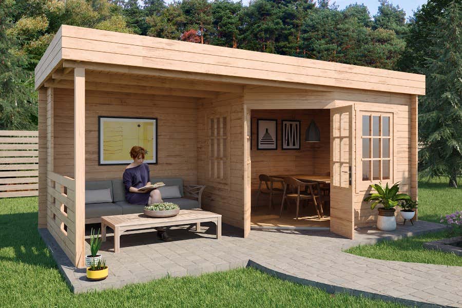 15% reduziert! Gartenhaus Hanna 18m²