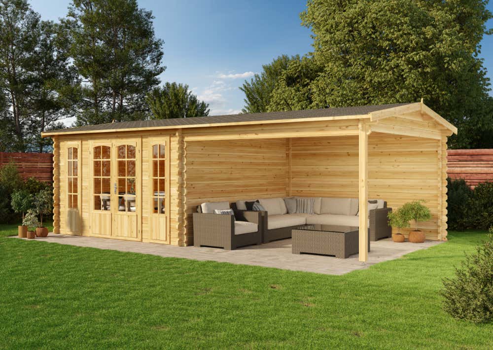 19% reduziert! Gartenhaus Freiburg 32m²