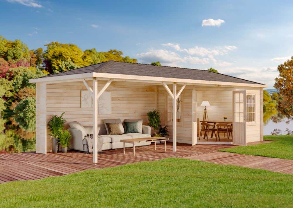 Gartenhaus Mississippi 24m²