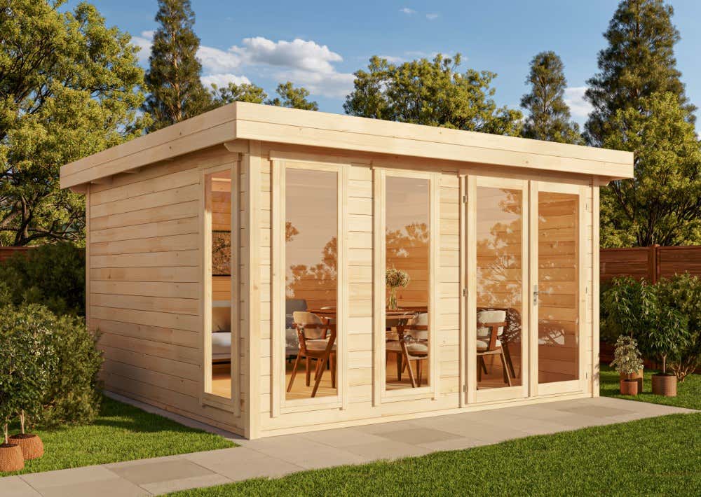 24% reduziert! Gartenhaus Aldo B 20m²