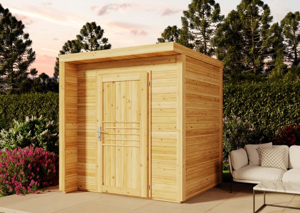 37% reduziert! B-Ware Gartenhaus Bratek 19 4m²