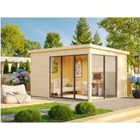 26 % Discount! Fjordholz Gartenhütten Modell Mia 28 D 12m²