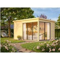 26 % Discount! Fjordholz Gartenhütten Modell Mia 28 E 12m²