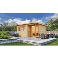 26 % Discount! Fjordholz Gartenhütten Modell Home Office Sam 44 20m²