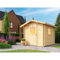 26 % Discount! Fjordholz Satteldach Gartenhütten Modell Eliza 1C 4m²