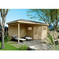 26 % Discount! Fjordholz 5-Eck Gartenhütten Modell Evelyn 2C 15m²