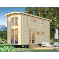 13 % Discount! Fjordholz Tiny Gartenhütten Modell Heritage 70 A 18m²