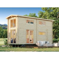 13 % Discount! Fjordholz Tiny Gartenhütten Modell Heritage 70 B 18m²