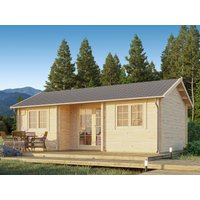 26 % Discount! Fjordholz Gartenhütten Modell Wallis 70 24m²